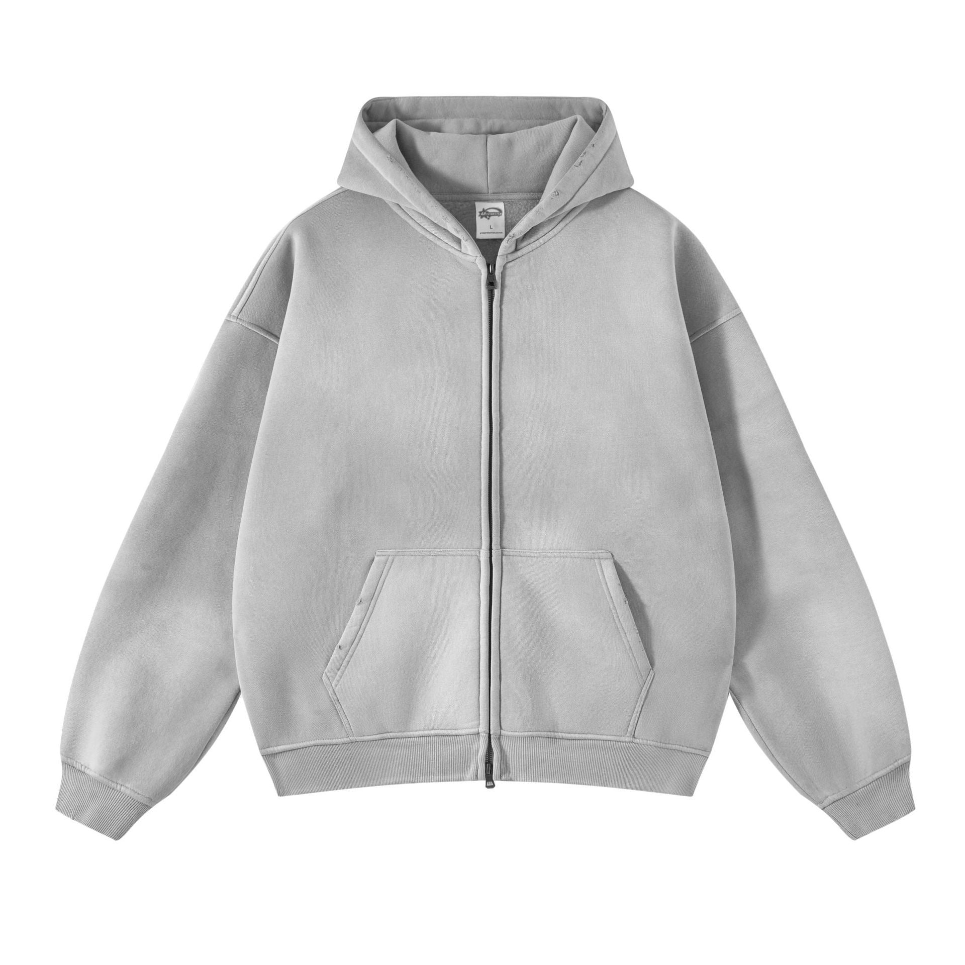 VAMO - Washed Zip Hoodie