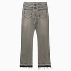 VAMO - Raw Flared Jeans