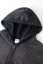 VAMO - Washed Zip Hoodie