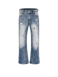 VAMO - Ripped Bootcut Jeans