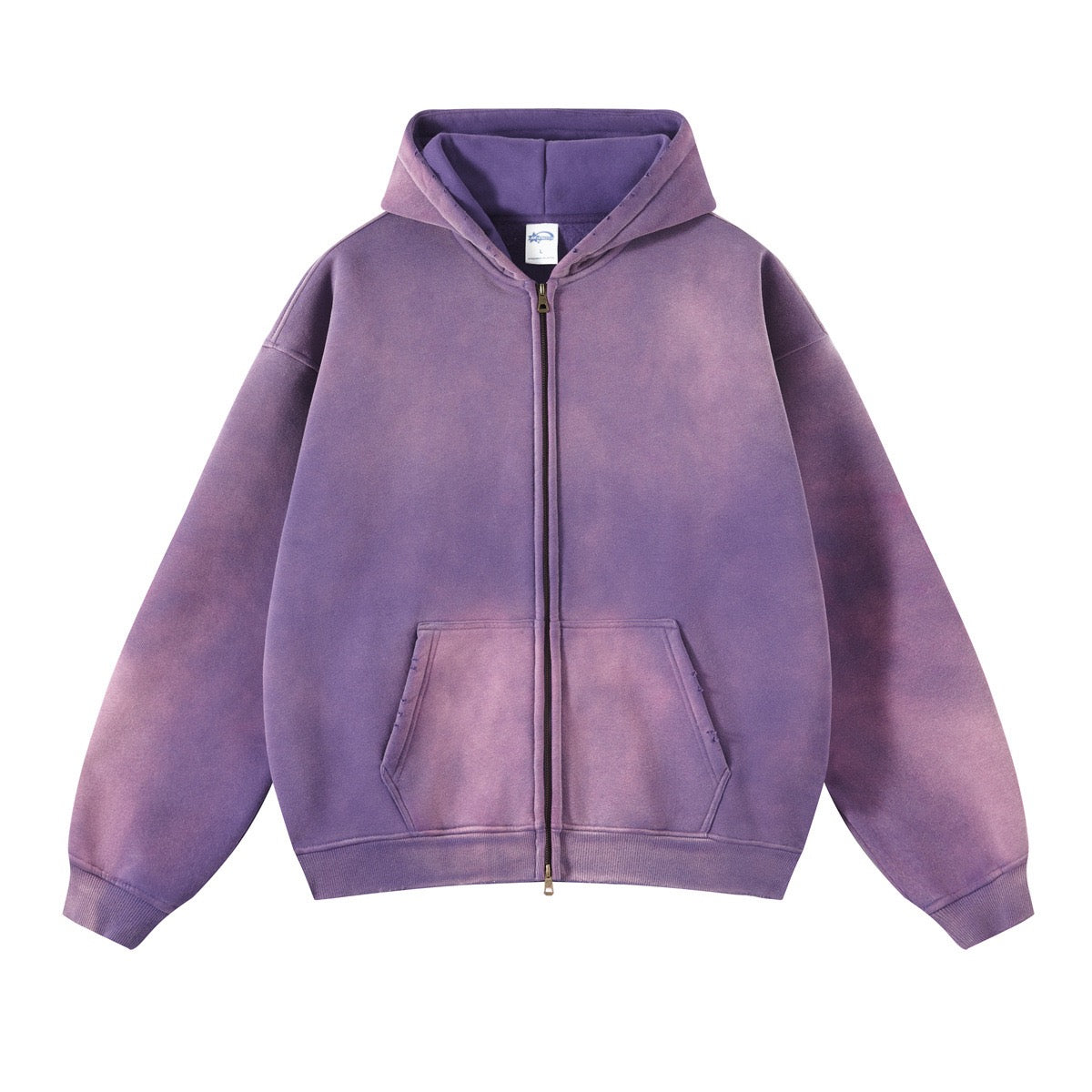 VAMO - Washed Zip Hoodie