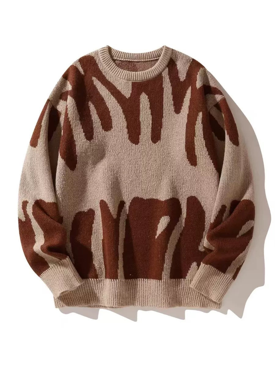 VAMO – Abstract Knit Sweater