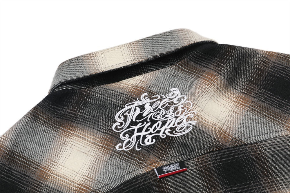 VAMO – Soft Grunge Check Shirt