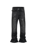 VAMO - Flared Splashed Jeans