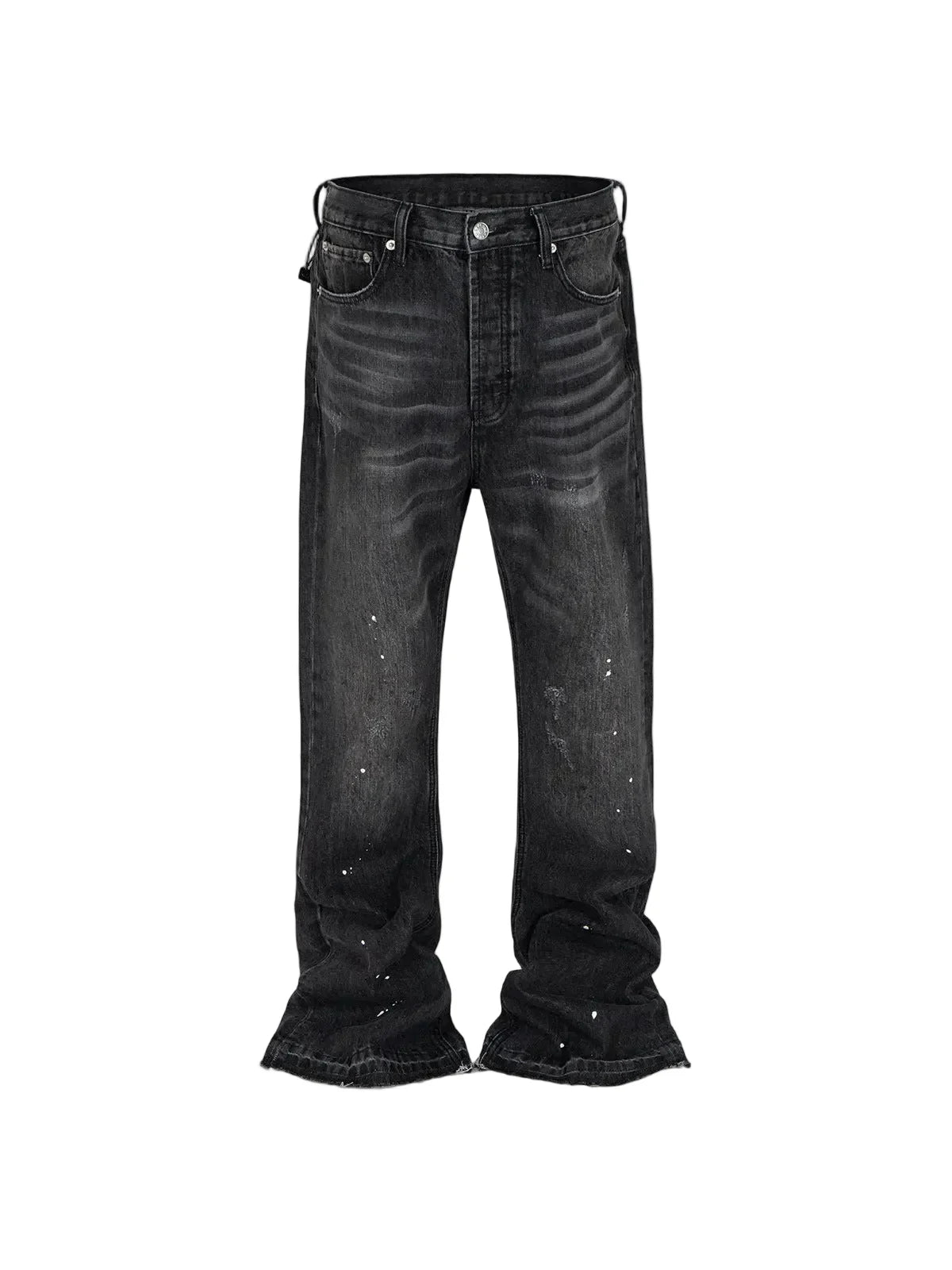 VAMO - Flared Splashed Jeans