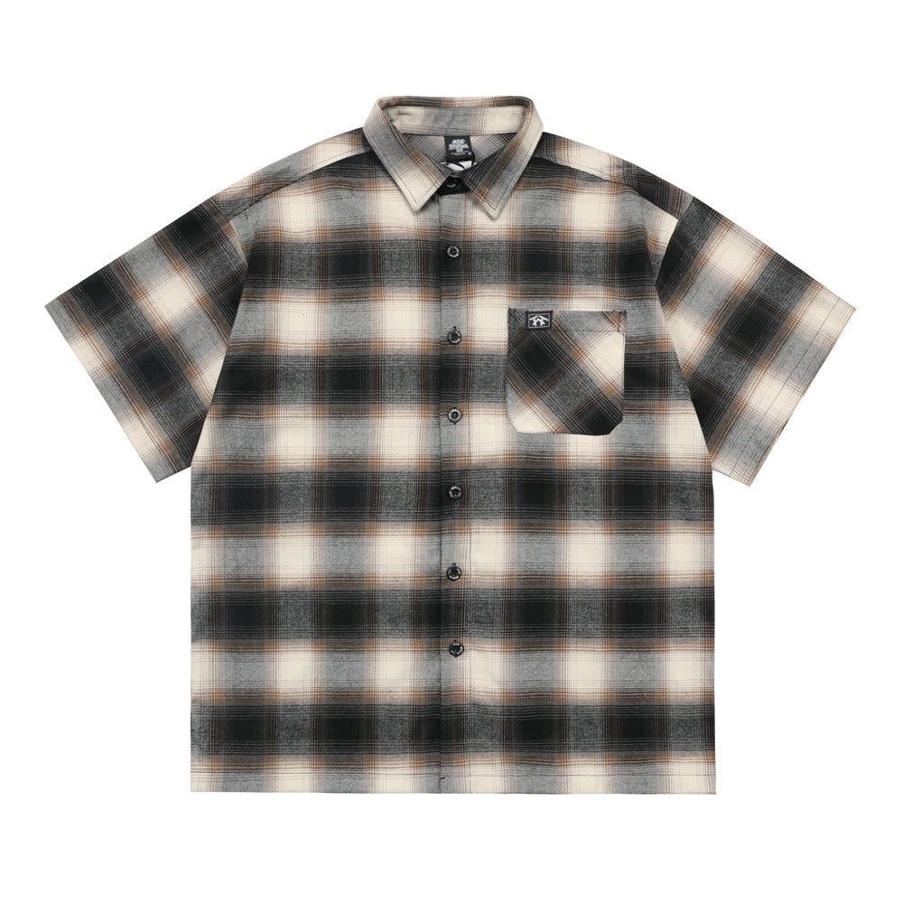 VAMO – Soft Grunge Check Shirt
