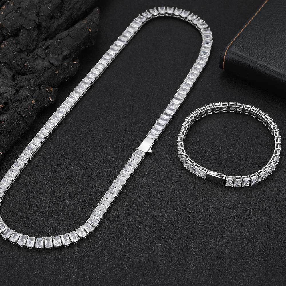 💎 VAMO - “Diamond Cut” Iced Bracelet