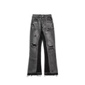 VAMO - Destroyed Flared Denim