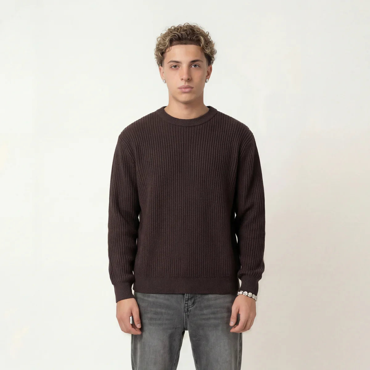 VAMO - Stone Knit Sweater