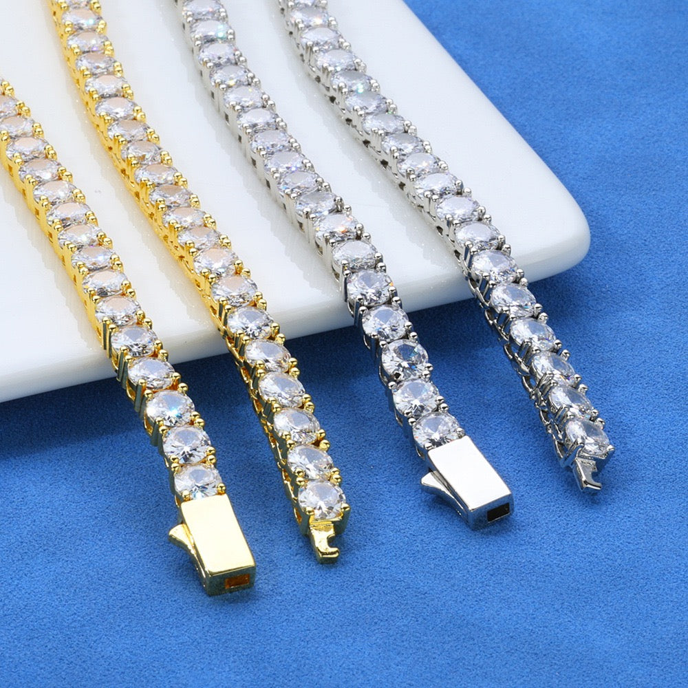 💎 VAMO - “Iced Cuban” Tennis Chain