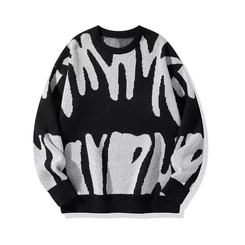 VAMO – Abstract Knit Sweater