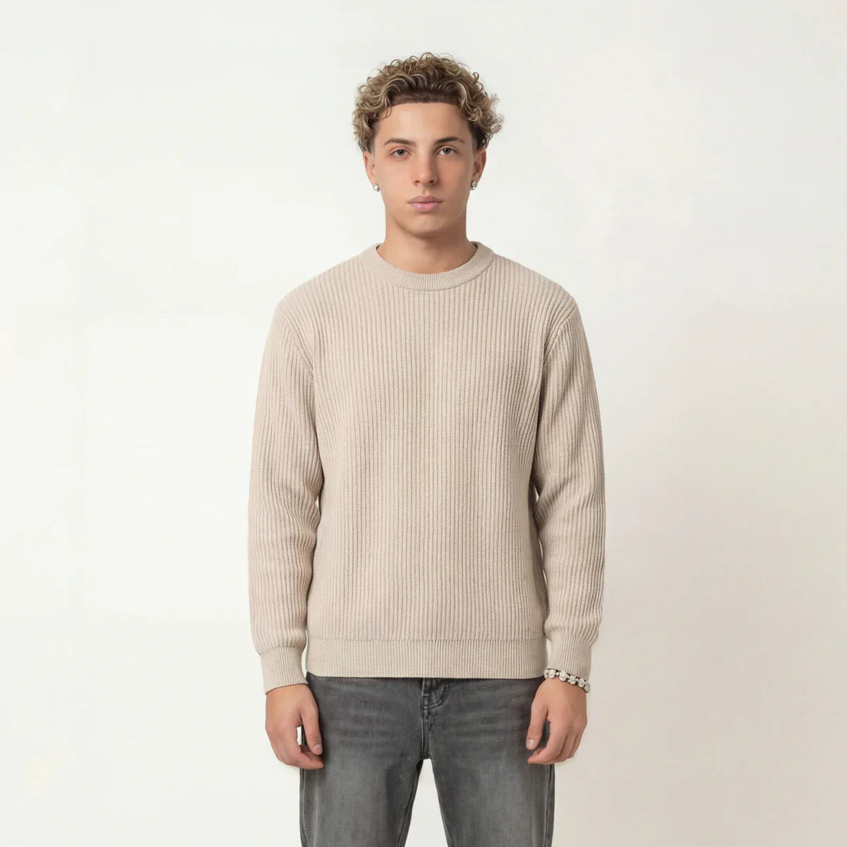 VAMO - Stone Knit Sweater