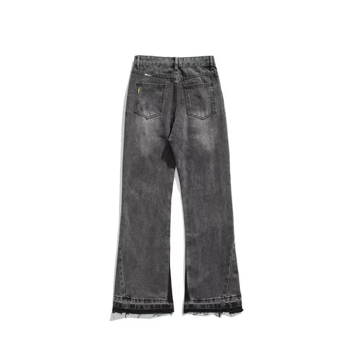VAMO - Destroyed Flared Denim