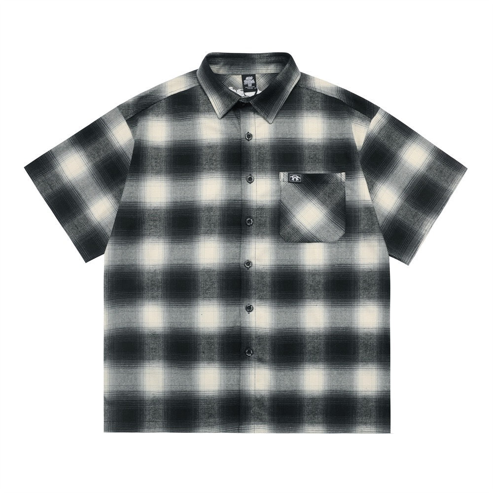 VAMO – Soft Grunge Check Shirt