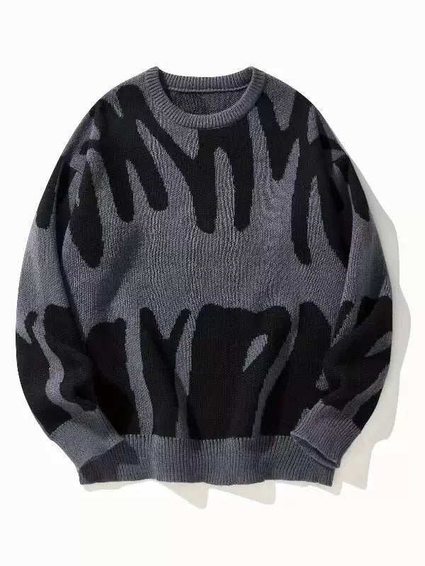 VAMO – Abstract Knit Sweater