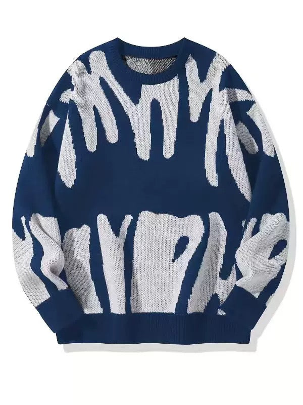 VAMO – Abstract Knit Sweater