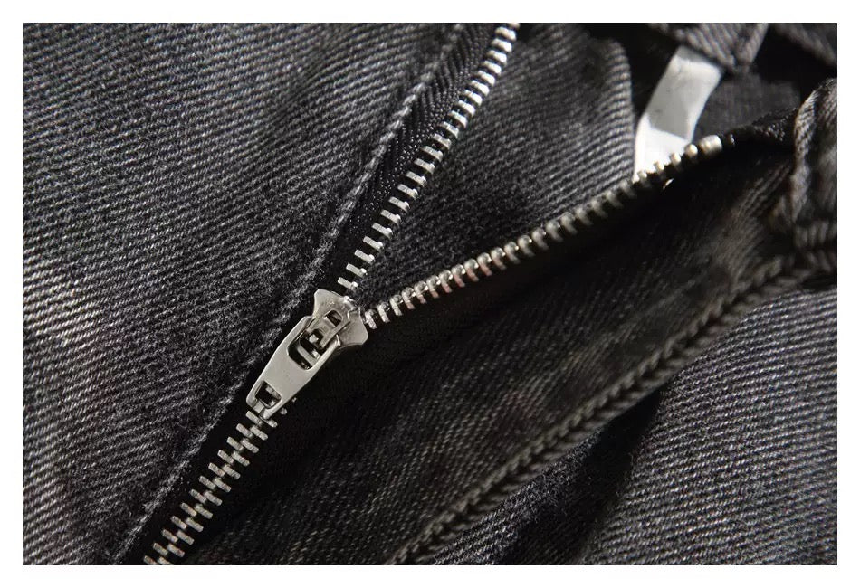 VAMO - Destroyed Flared Denim