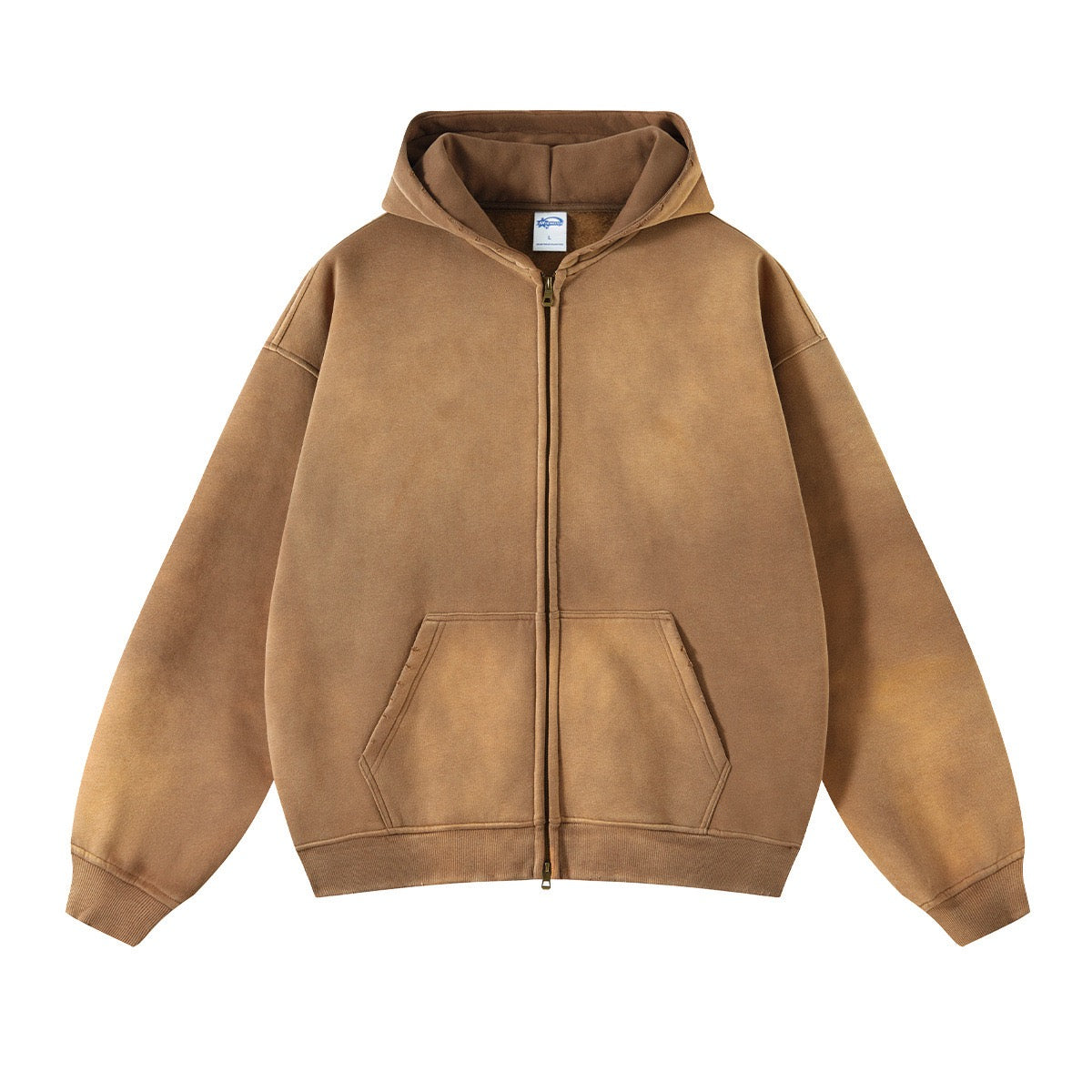 VAMO - Washed Zip Hoodie