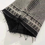 VAMO - Raw Flared Jeans