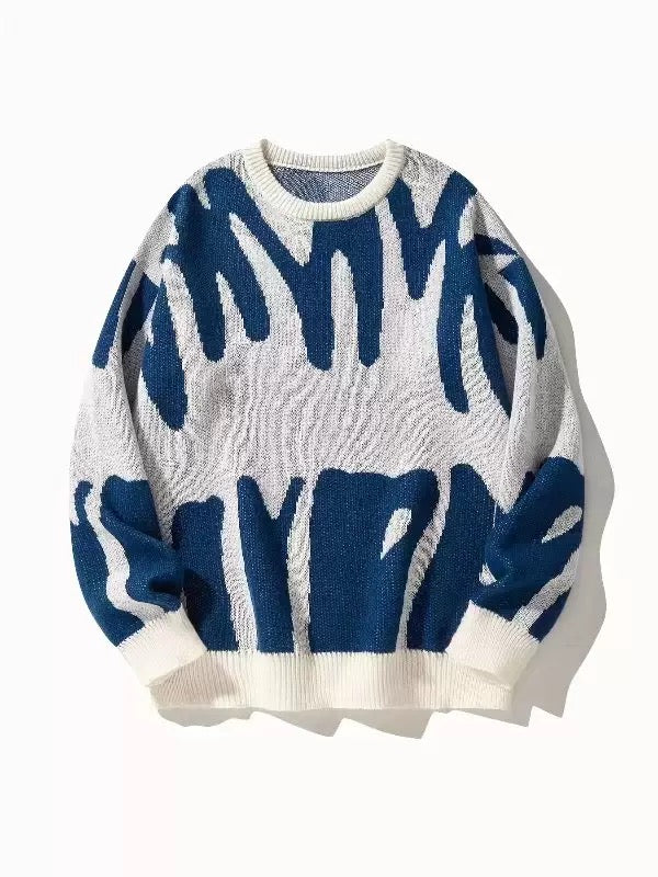 VAMO – Abstract Knit Sweater