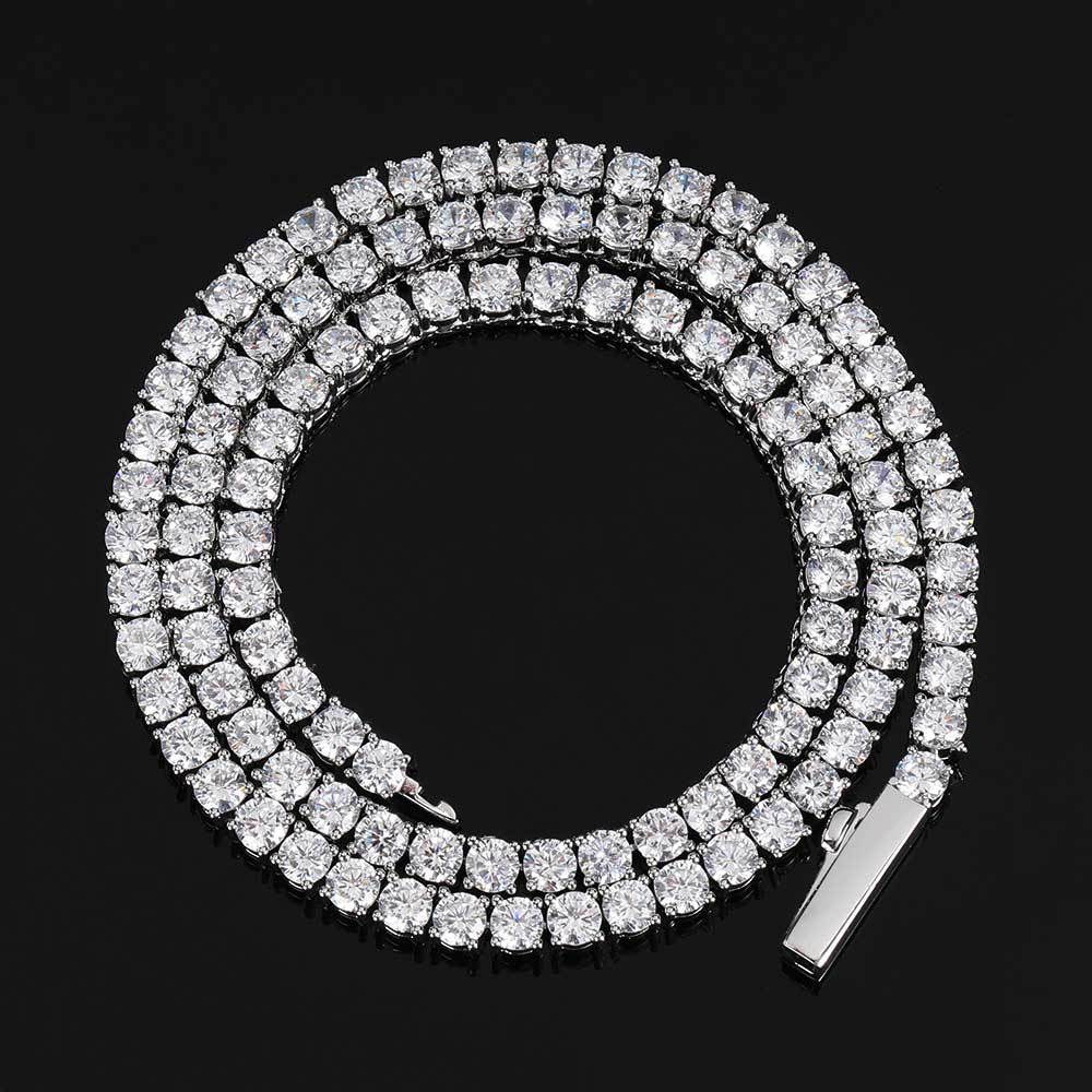 💎 VAMO - “Iced Cuban” Tennis Chain