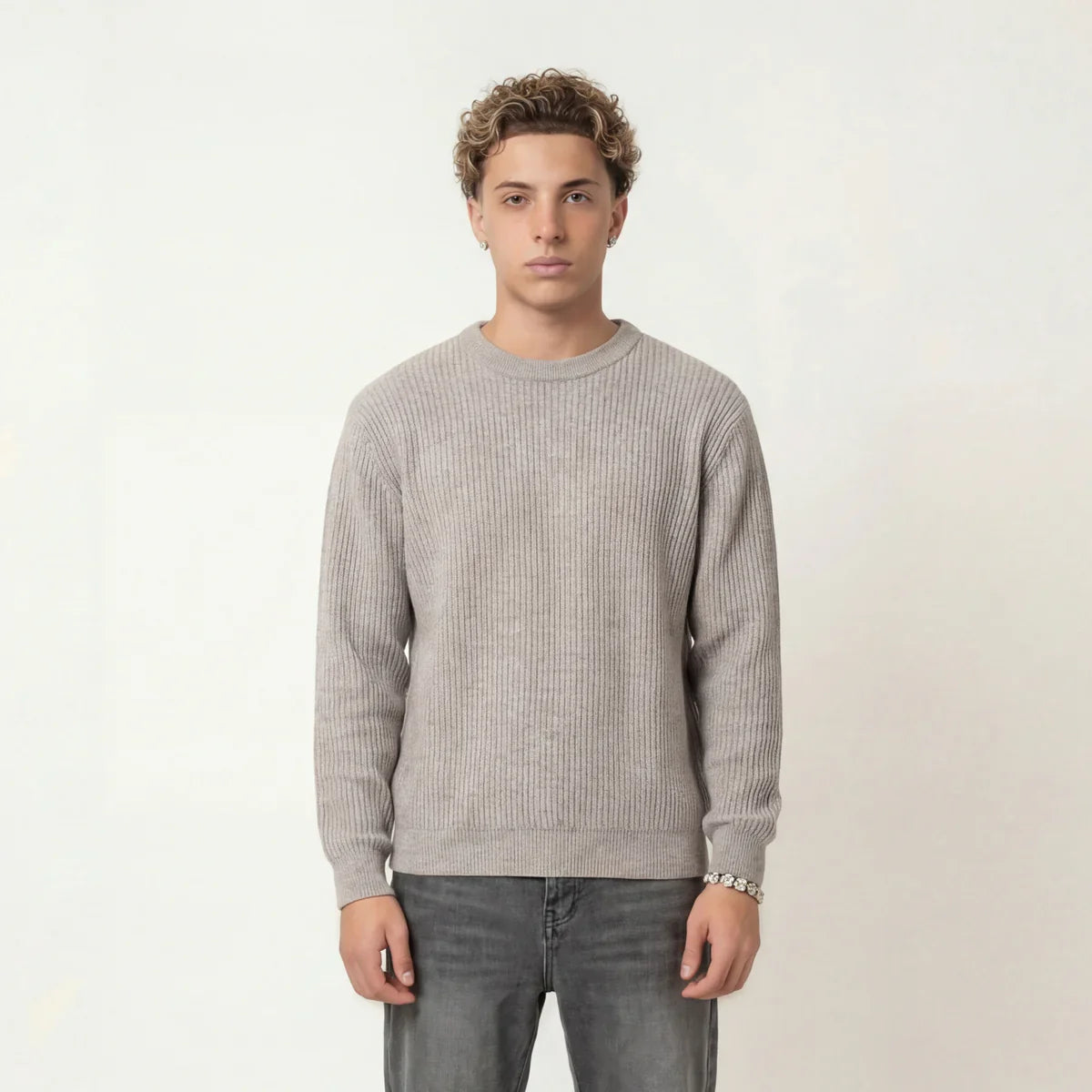 VAMO - Stone Knit Sweater