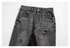 VAMO - Destroyed Flared Denim