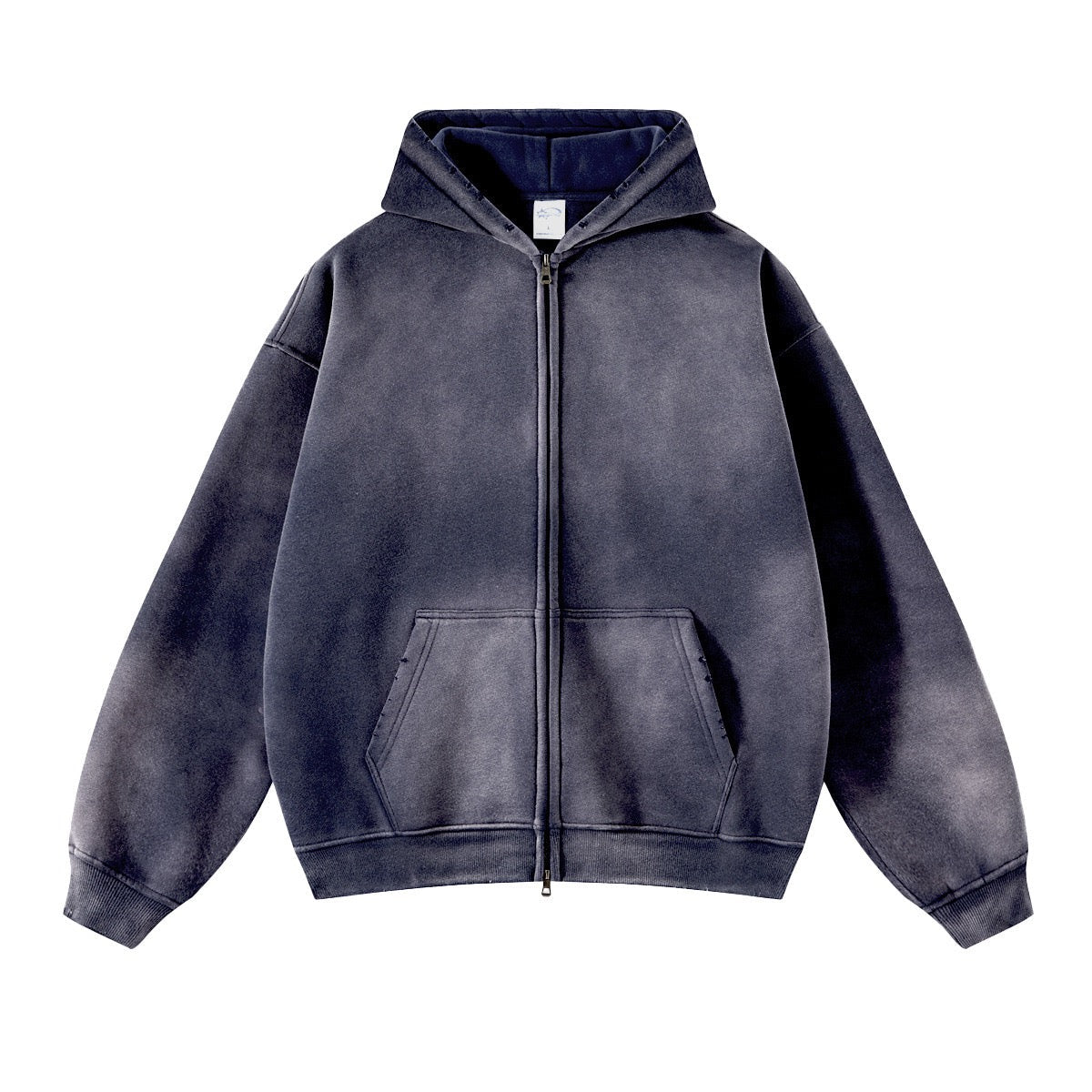 VAMO - Washed Zip Hoodie