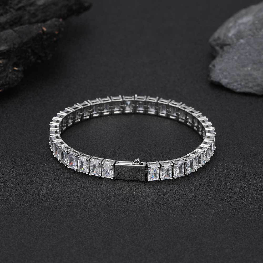 💎 VAMO - “Diamond Cut” Iced Bracelet
