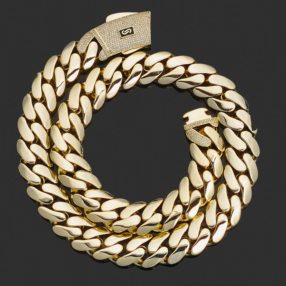 VAMO - “King Cuban” Chain – Gold Edition