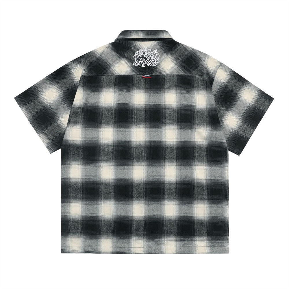 VAMO – Soft Grunge Check Shirt