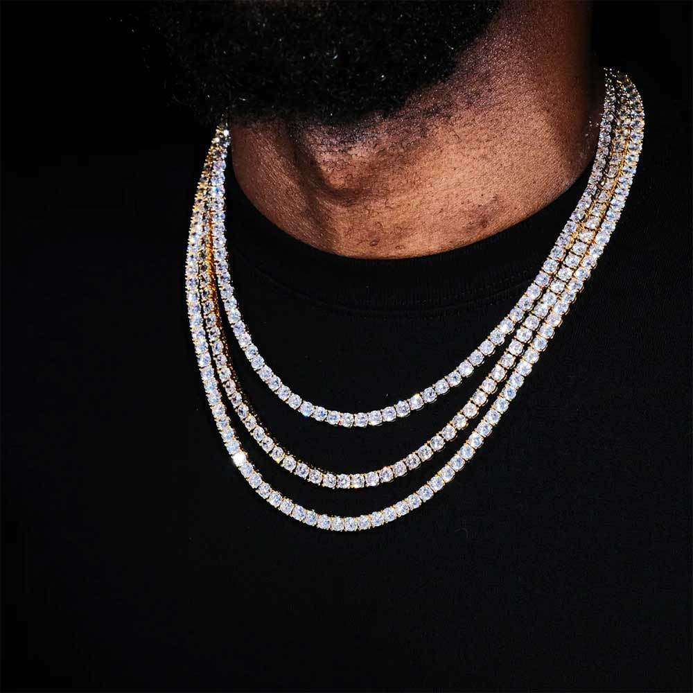 VAMO - “Golden Frost” Tennis Chain