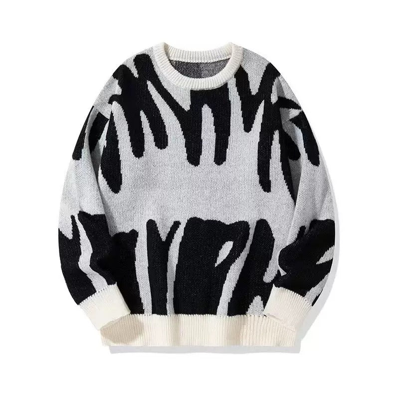 VAMO – Abstract Knit Sweater
