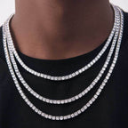 💎 VAMO - “Iced Cuban” Tennis Chain